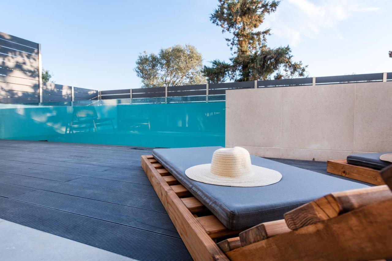 Serene Seafront Villas Néa Iráklia Exterior foto